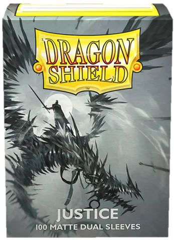 Dragon Shield Sleeves: Matte Dual Justice(100)