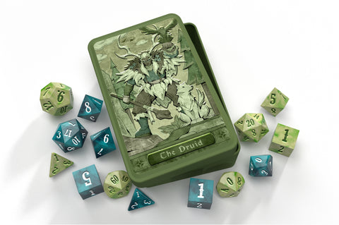 Beedle & Grim Dice Set - Druid