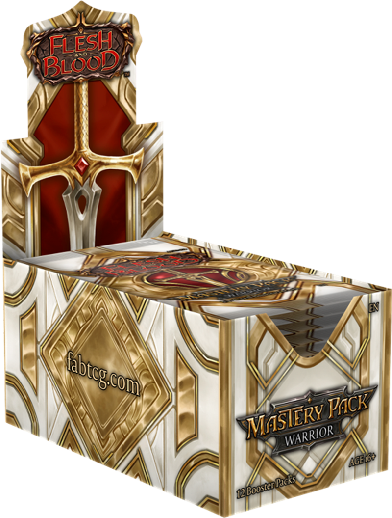 FaB Flesh and Blood Mastery Pack Warrior Booster Box