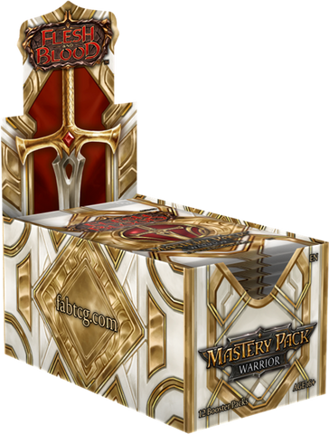 FaB Flesh and Blood Mastery Pack Warrior Booster Box