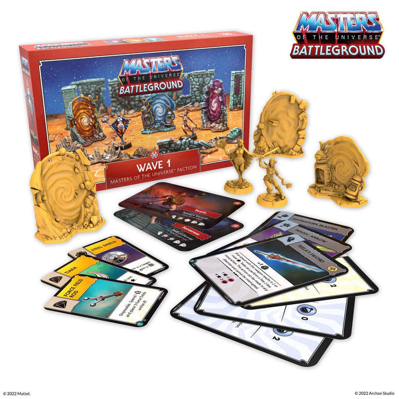 Masters Of The Universe Battleground: Wave 1 Masters Of The Universe Faction