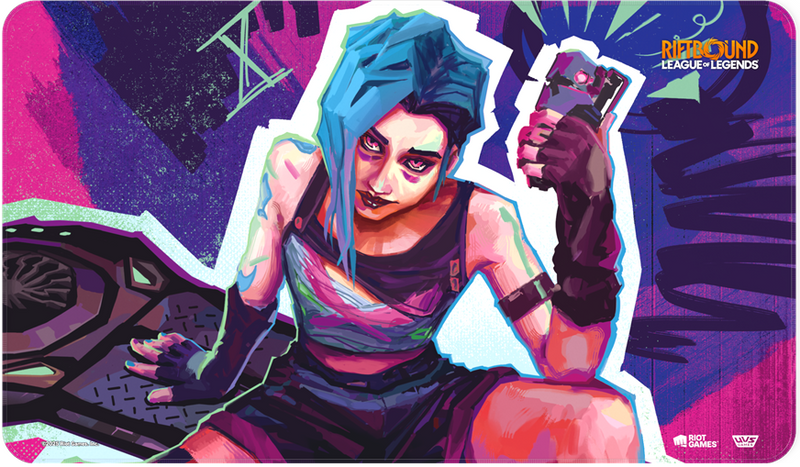 Riftbound TCG Origins Playmat Jinx