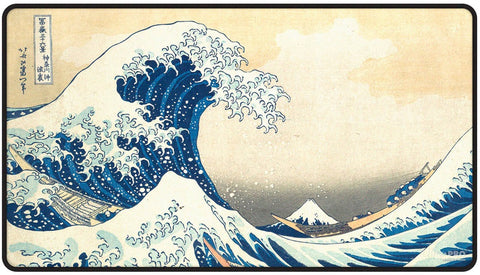 UP Stitched Playmat - The Great Wave Off Kanagawa