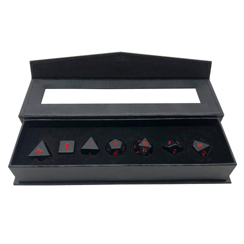Dice Up Heavy Metal 7 Dice D&D RPG Set