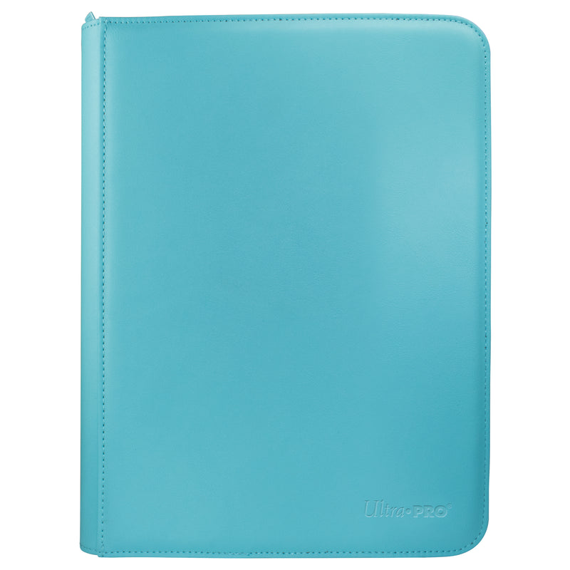 Ultra Pro 9-Pocket Zip Binder Vivid Light Blue