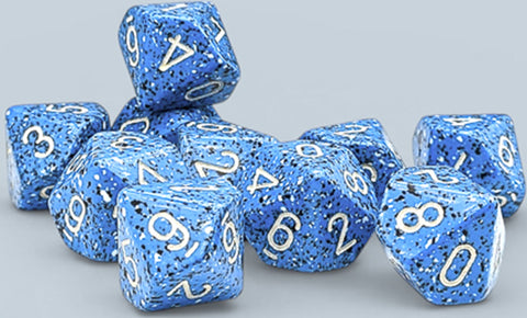 Chessex 10d10 Speckled Ocean Stone