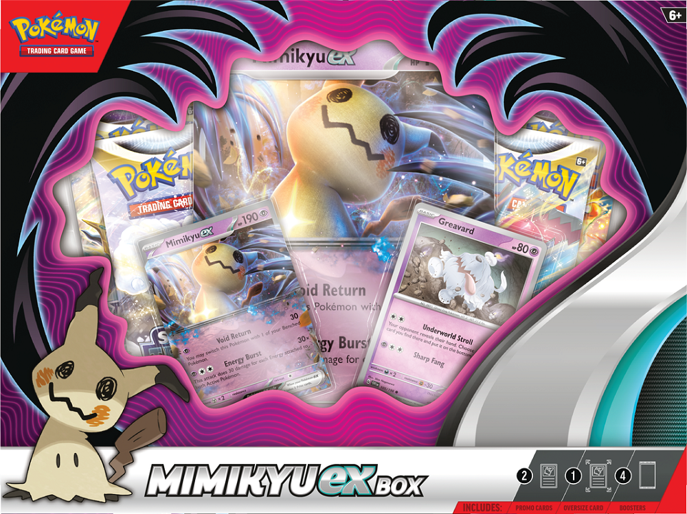 Pokémon Mimikyu ex Box