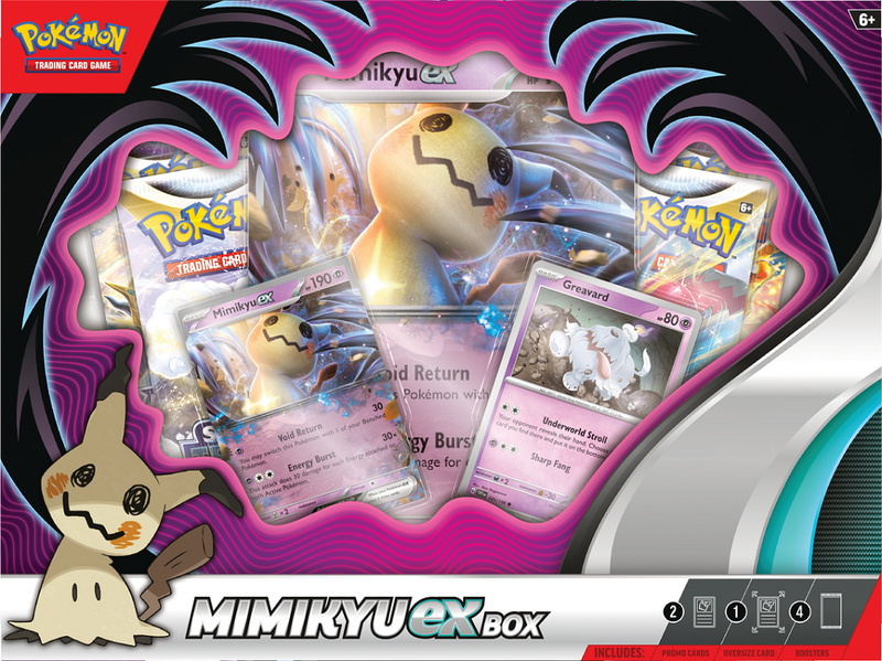 Pokémon Mimikyu ex Box