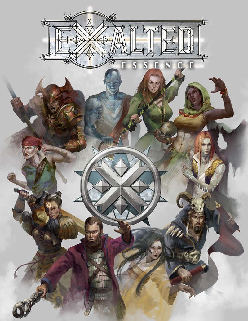 RPG Exalted: Essence Core Book Hardcover