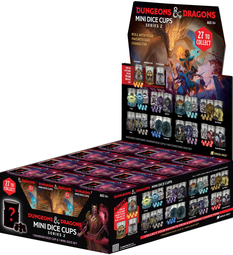 Dungeons and Dragons Mini Dice Cups Series 2
