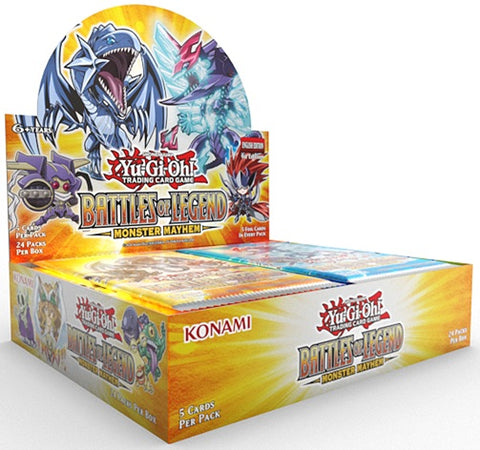 Yu-Gi-Oh! Battles of legend Monster Mayhem Booster Pack