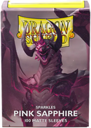 Dragon Shield Sleeves: Matte Pink Sapphire