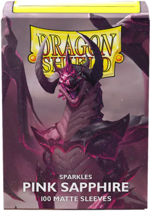 Dragon Shield Sleeves: Matte Pink Sapphire
