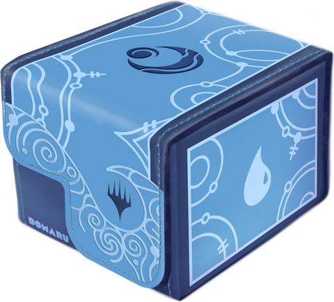 Gatherer's Tavern Deck Box: MTG Lorwyn Eclipsed Domaru Box Brine Blue