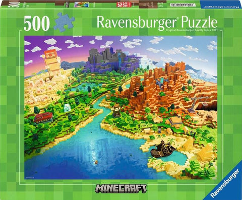 Ravensburger Puzzle 500 Piece Minecraft
