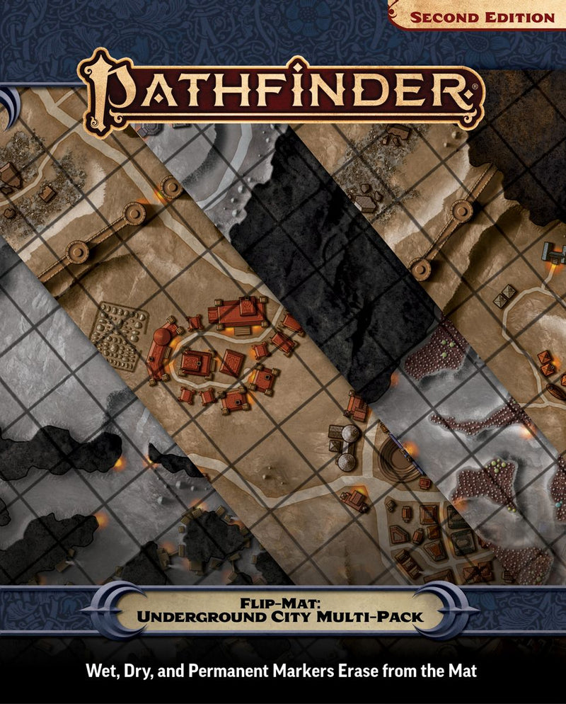 Pathfinder Flip-Mat Underground City Multipack