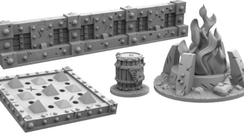 PIP Warmachine MKIV Scenario Defences 1
