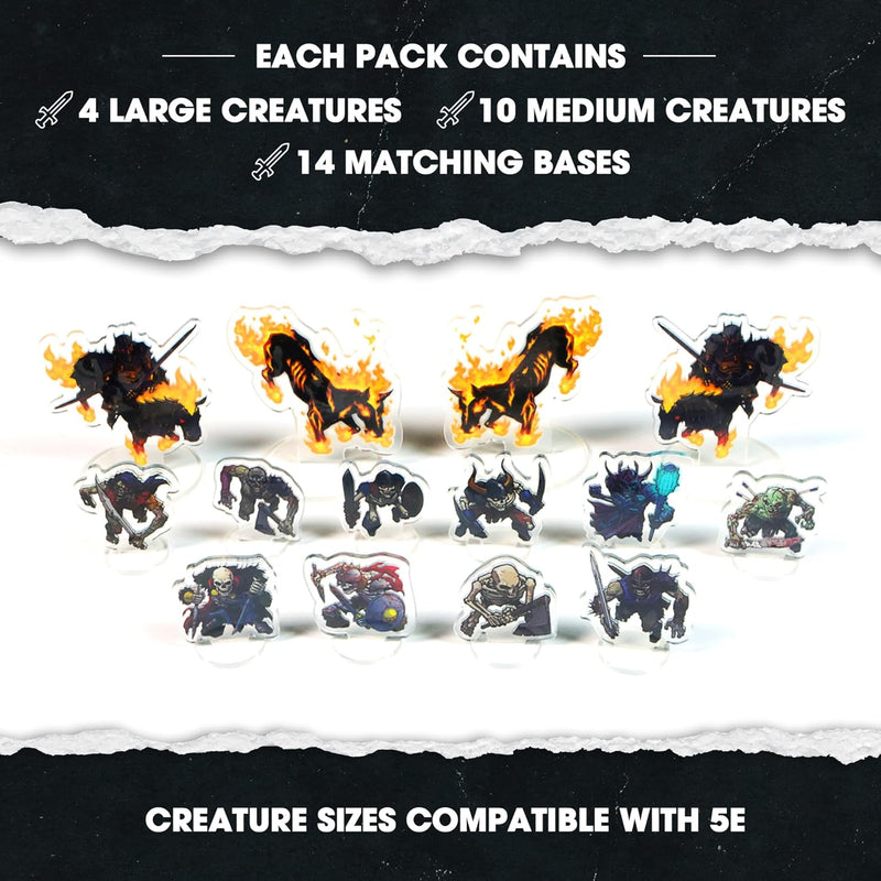 Dungeon Craft Flat Pack Minis: Undead