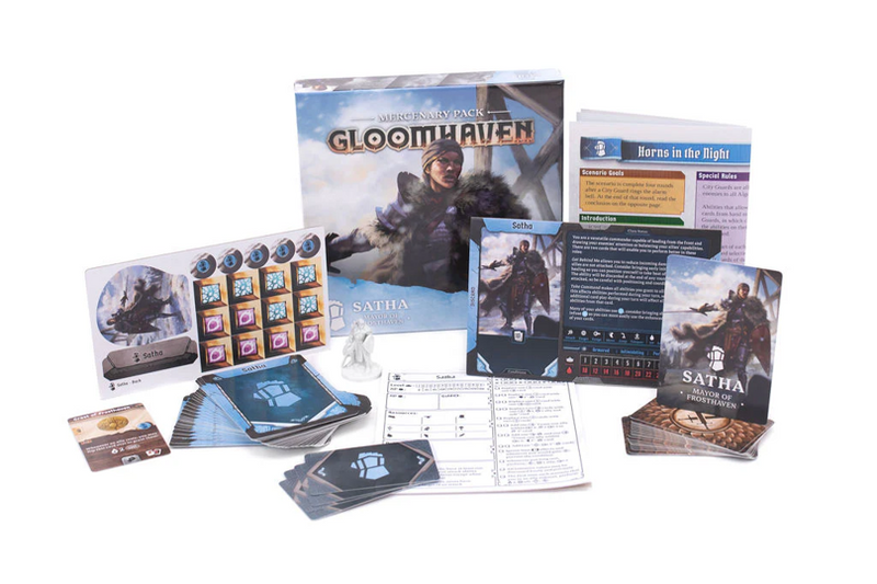 BG Gloomhaven 2nd Edition Mercenary Pack - Satha