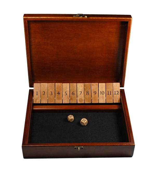 Shut The Box 11.75" With Lid