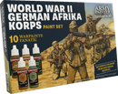Army Painter Fanatic Historical: WWII German Afrika Corps Paint Set
