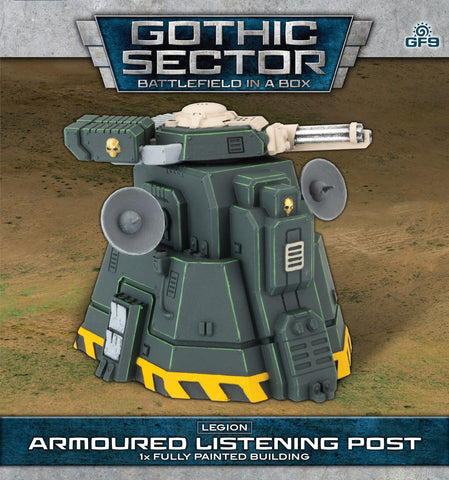 Battlefield in a Box Gothic Sector Legion Armoured Listening Post