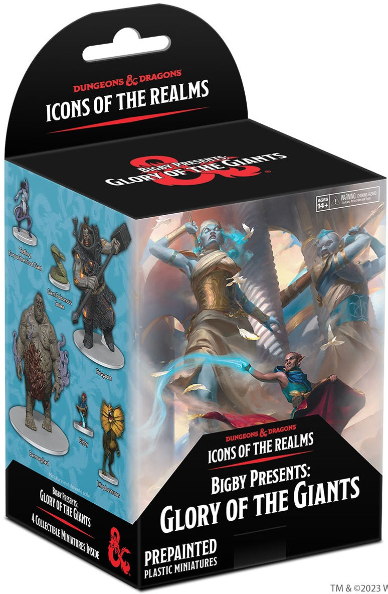 Wizkids D&D Minis Icons of the Realms 27: Glory of the Giants Booster
