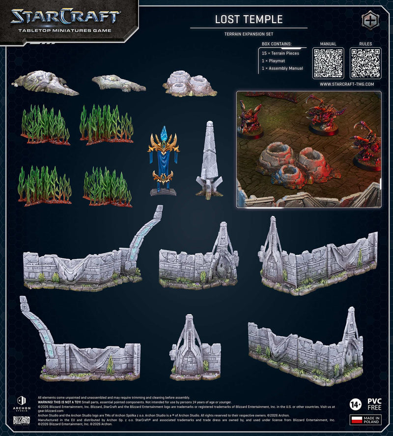 Starcraft Protoss Lost Temple Terrain Expansion