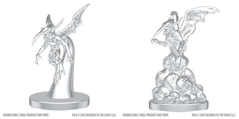 Wizkids Minis D&D 90810 Ice Mephit & Dust Mephit