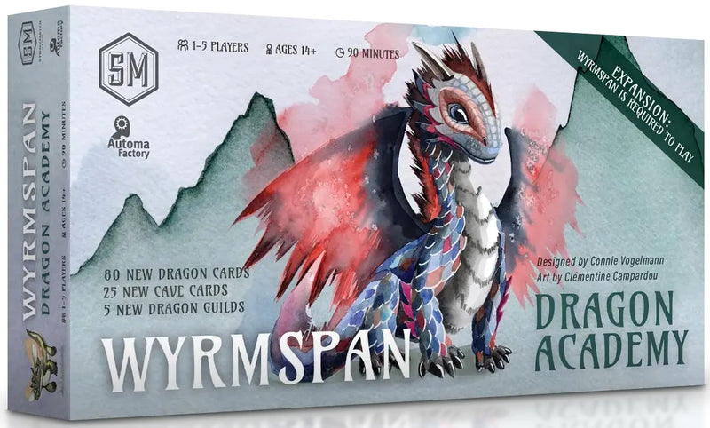 BG Wyrmspan Dragon Academy Expansion