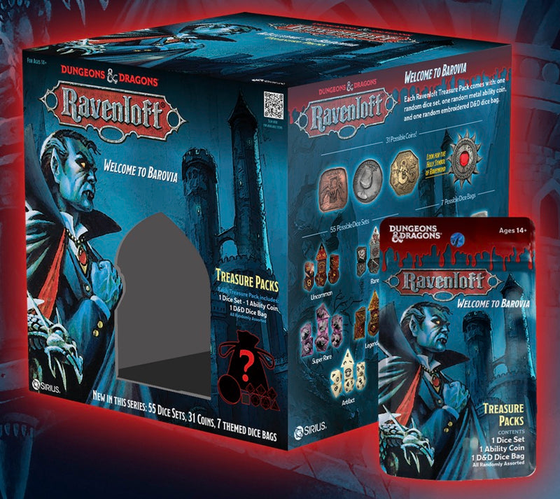 Dungeons and Dragons Castle Ravenloft Treasure Packs