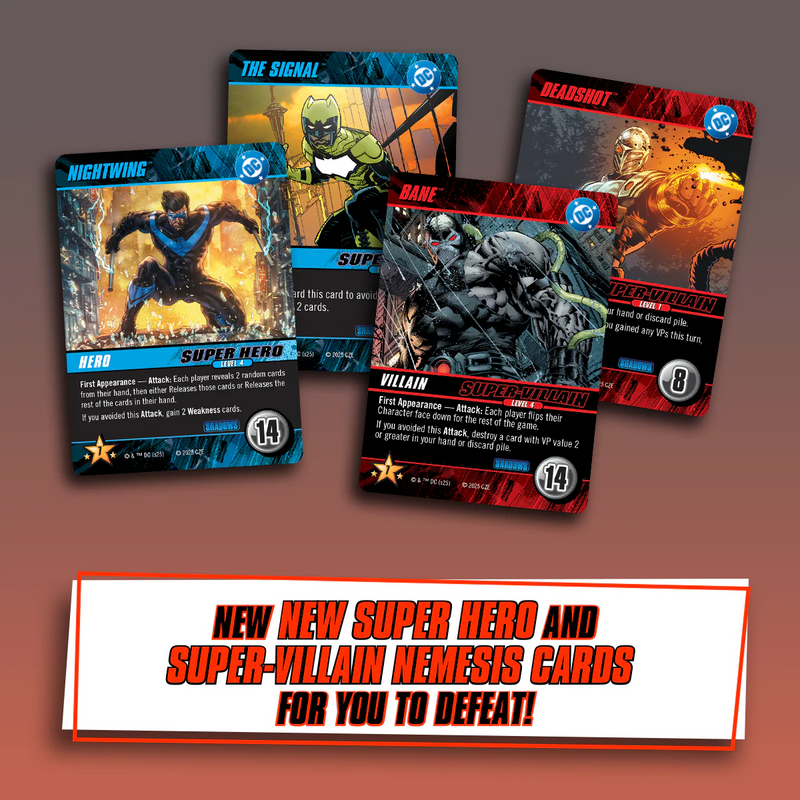 Dc Deck Building Game Arkham Asylum Shadows Expansion