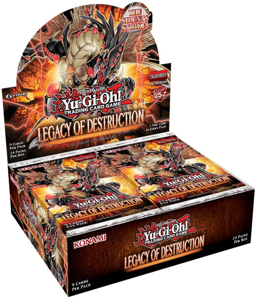 Yu-Gi-Oh! Legacy of Destruction Booster Box