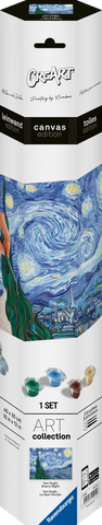 CreART Canvas Art - Starry Night