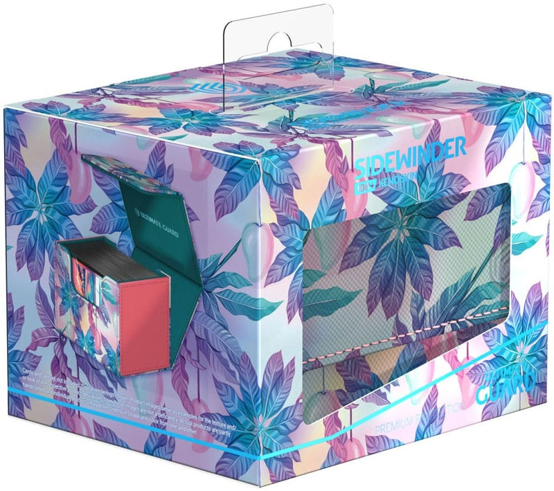 Ultimate Guard Deck Box Sidewinder 100+ Floral Miami Pink