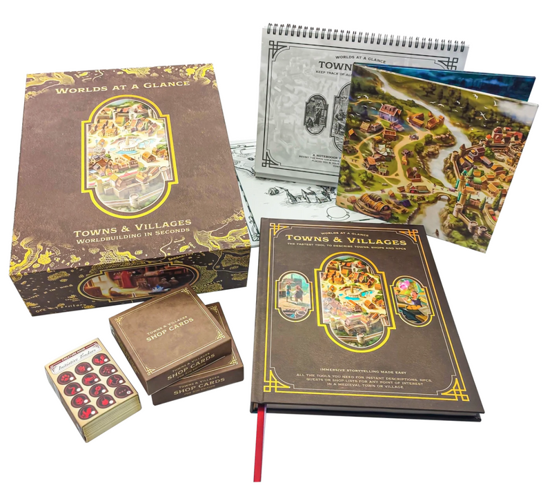 RPG Worlds At A Glance Worlds At A Glance Box Set