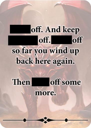 RPG Deck Of Many Insults Extra Insulting Expansion