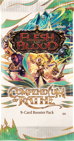 FaB Flesh and Blood Compendium Of Rathe Booster Pack