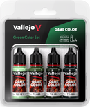 Vallejo Paint Set Game Color Green