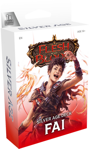 *Pre-Order* FaB Flesh and Blood Silver Age Deck Fai  *Releases February 13th*