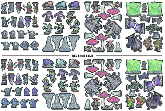 Geek Tank Games Minis: Underdark Set