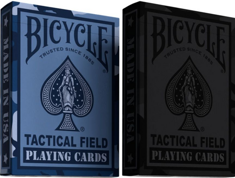 Playing Cards Bicycle Tactical Field Navy/Black