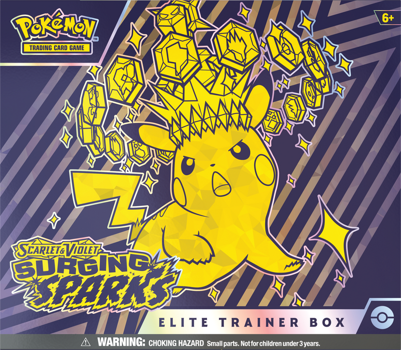 Pokémon SV7 Scarlet & Violet Surging Sparks Elite Trainer Box