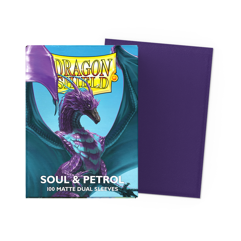 Dragon Shield Sleeves: Matte Dual Soul & Petrol