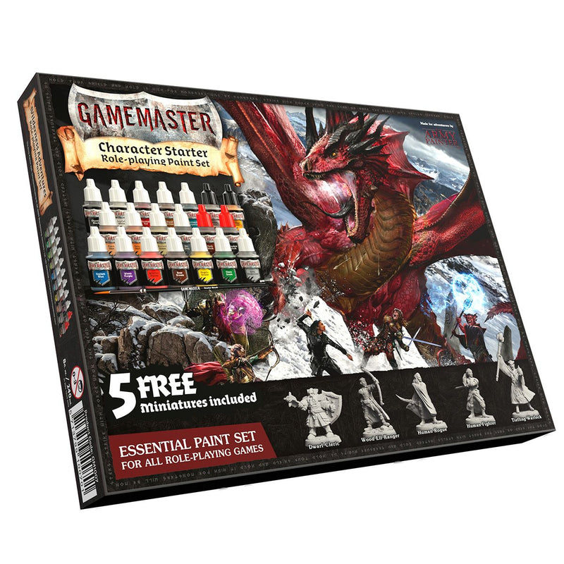 Army Painter Gamemaster: Character Starter Paint Set GM1004