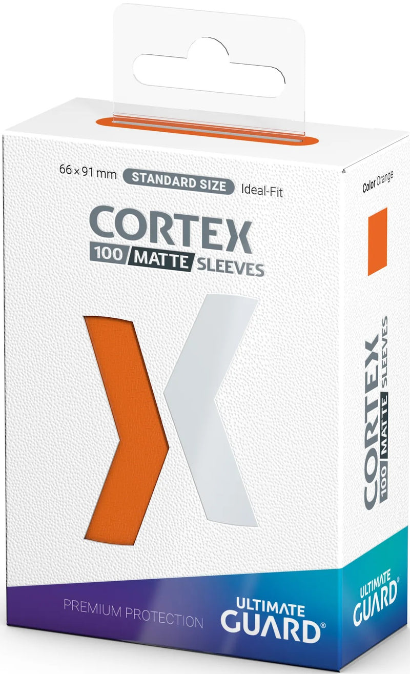 Ultimate Guard Sleeves: Cortex - Standard Matte Orange (100)