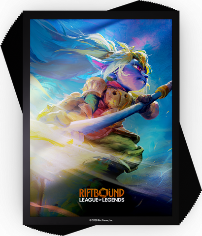 Riftbound Art Sleeves Poppy, Keeper Of The Hammer