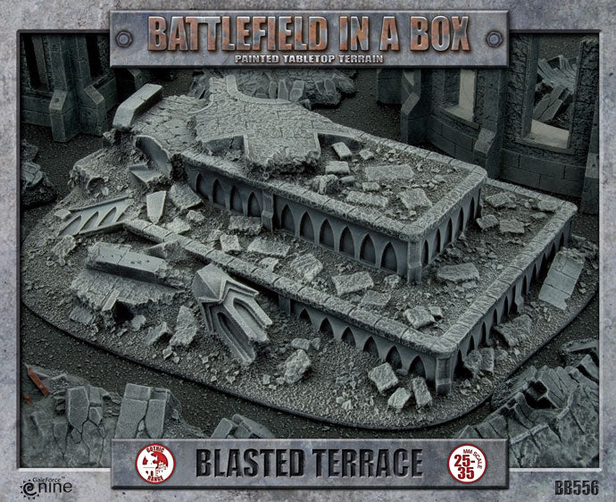 Battlefield in a Box Gothic Blasted Terrace