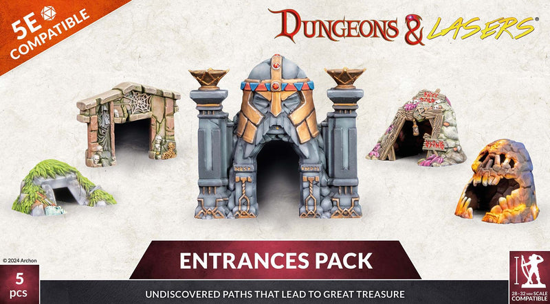 Dungeons & Lasers Entrances Pack