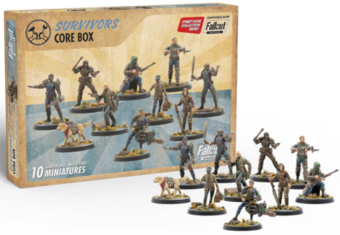 Bg Fallout: Wasteland Warfare: Wasteland Survivors Core Set